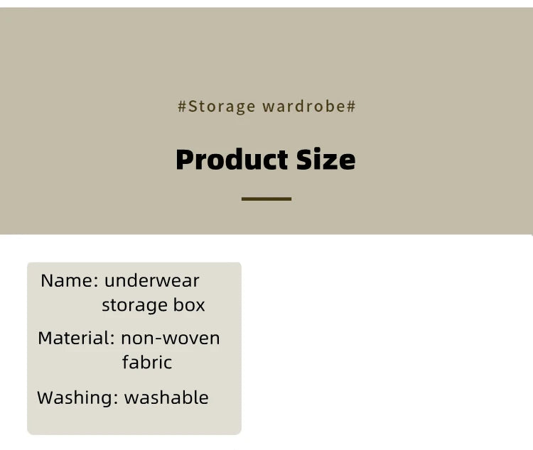 Underwear Drawer Organizer – Schubladen Organizer für Unterwäsche & Socken