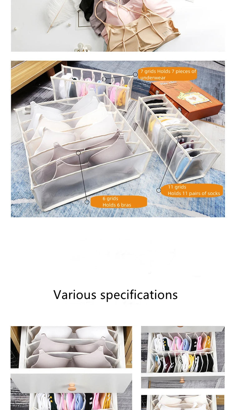 Underwear Drawer Organizer – Schubladen Organizer für Unterwäsche & Socken