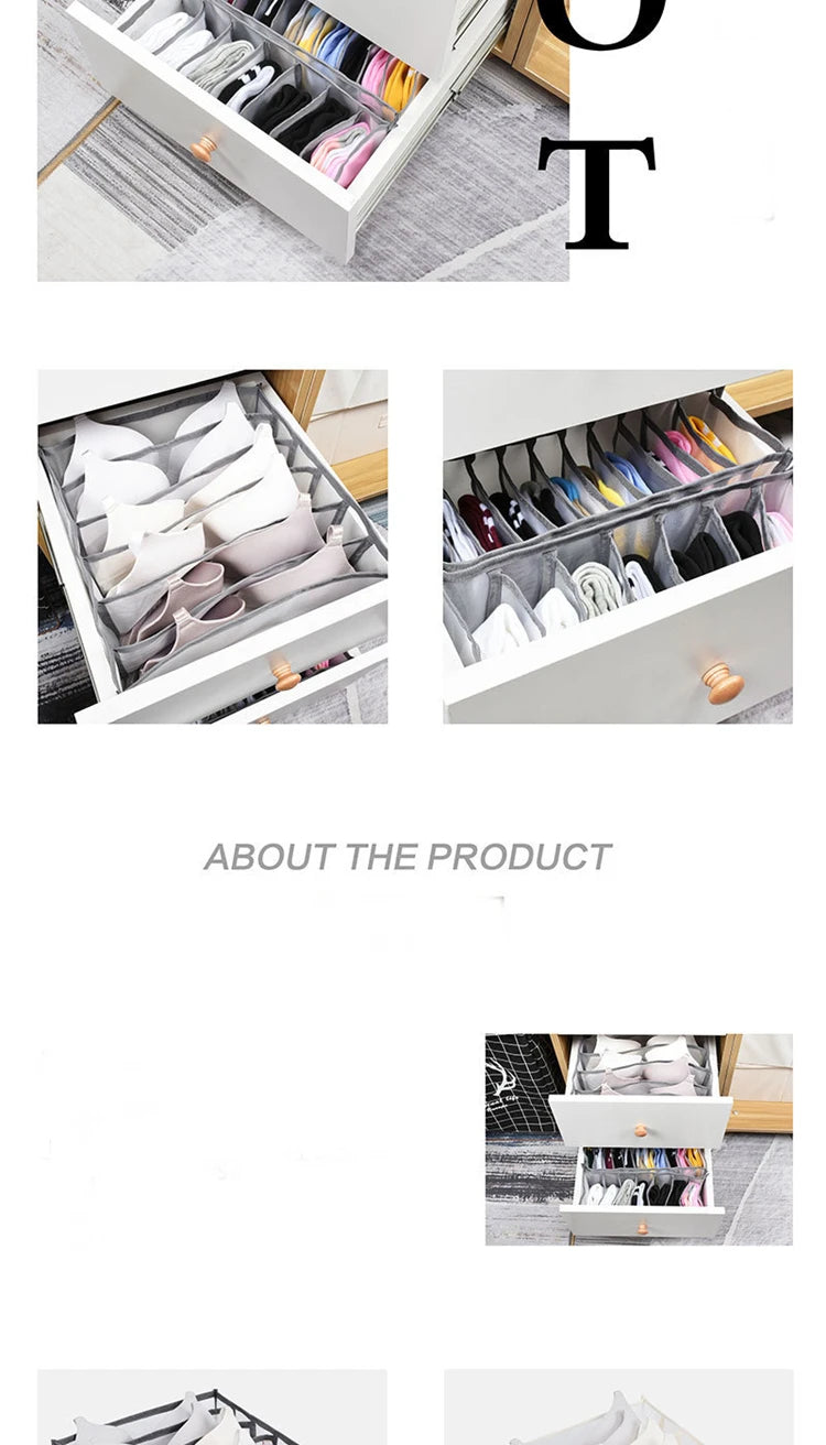 Underwear Drawer Organizer – Schubladen Organizer für Unterwäsche & Socken