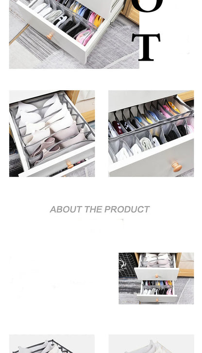 Underwear Drawer Organizer – Schubladen Organizer für Unterwäsche & Socken