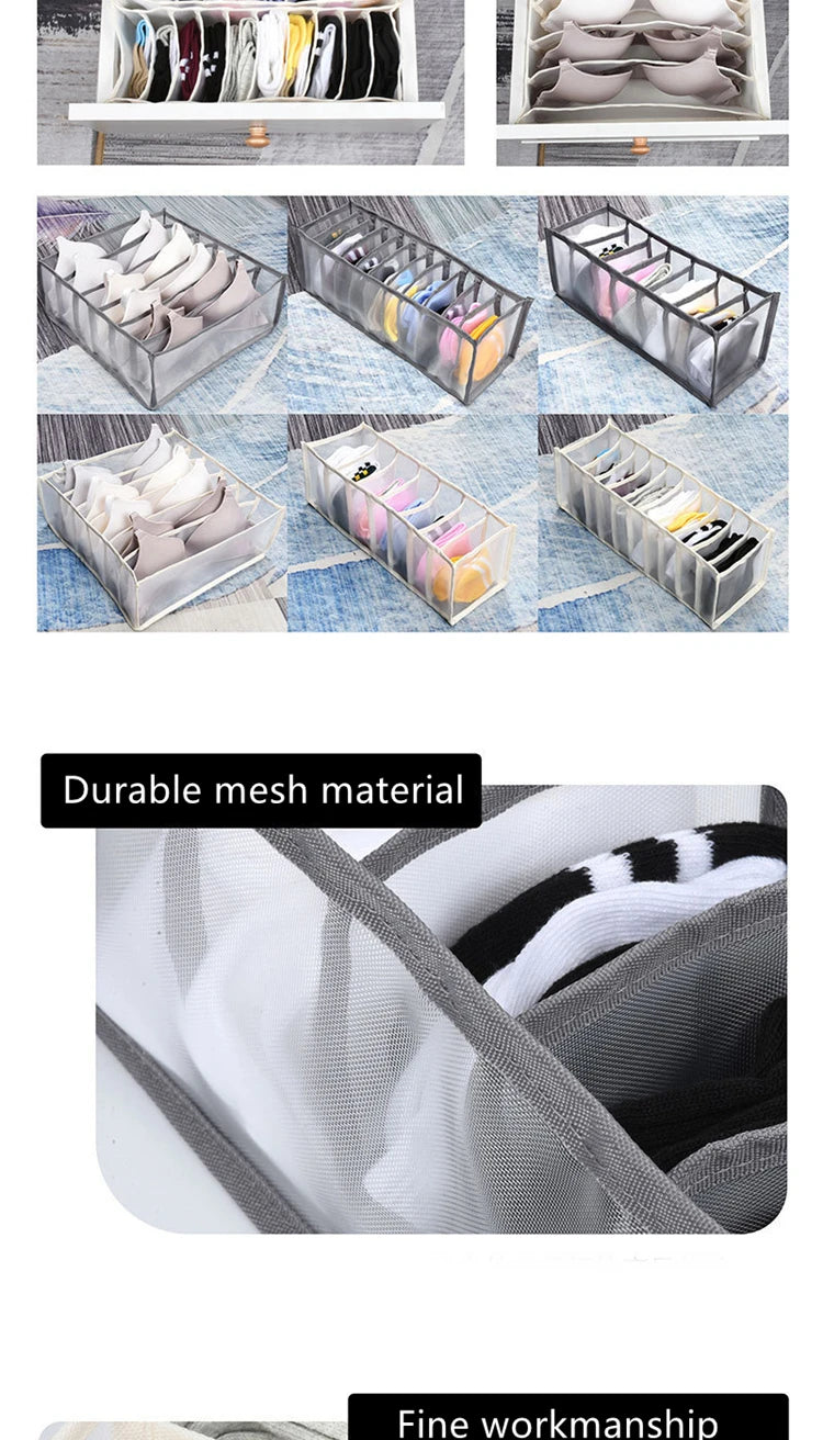 Underwear Drawer Organizer – Schubladen Organizer für Unterwäsche & Socken